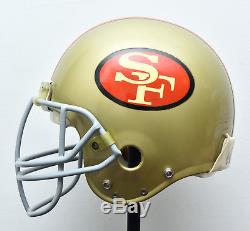 Game Used 1980s San Francisco 49ers Rawlings ANFL Pro Football Helmet Large