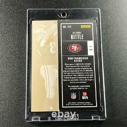George Kittle 2017 Panini Contenders #164 Autograph Auto Rooie Rc Sf 49ers NFL