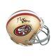 George Kittle Autographed San Francisco 49ers Mini Football Helmet BAS COA