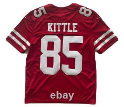George Kittle San Francisco 49ers 75th Anniversary Nike Stitched Jersey Medium