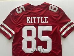 George Kittle San Francisco 49ers 75th Anniversary Nike Stitched Jersey Medium