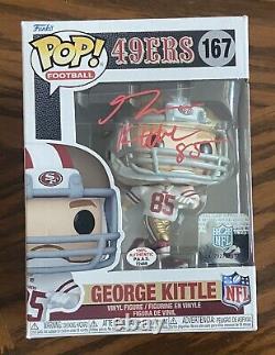 George Kittle San Francisco 49ers Signed/Autographed Funko Pop! #167 With COA