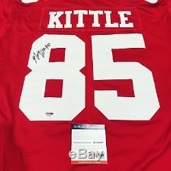 George Kittle Signed Autograph San Francisco 49ers Home Jersey PSA/DNA