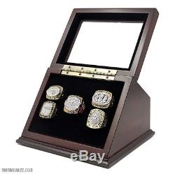 Hand Made Souvenir SAN FRANCISCO 49ERS CHAMPIONSHIP FAN RINGS with Display Case