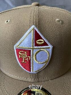 Hat Club New Era 59Fifty San Francisco 49ers 75th Anniversary Patch Pink UV Hat