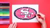 How To Draw The San Francisco 49ers Logo NFL Team