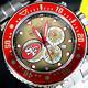 Invicta NFL Grand Pro Diver San Francisco 49ers Steel Chronograph 52mm Watch New