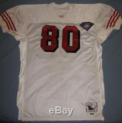 JERRY RICE 1994 San Francisco 49ers Mitchell & Ness throwback jersey 52