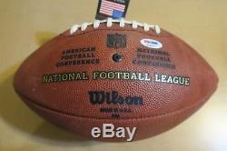 JERRY RICE Signed Autographed Official NFL The Duke Football PSA #AD89369