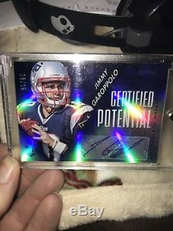 JIMMY GAROPPOLO 2014 CERTIFIED Potential auto #8/15 RC