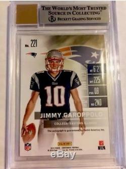 JIMMY GAROPPOLO 2014 CONTENDERS PLAYOFF TICKET AUTO RC CARD #/99 49ers INVEST