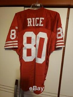 Jerry Rice 1994 San Francisco 49ers Niners Wilson Authentic Jersey Size 48
