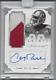 Jerry Rice #/25 2016 Panini Flawless Greats Logo Patch On Card Auto 49ers Sp