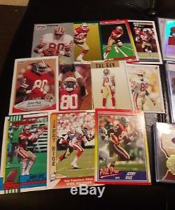 Jerry Rice 33 Card Lot TOPPS AUTO LOGO PATCH JERSEY 49ERS RAIDERS HOF