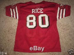 Jerry Rice #80 San Francisco 49ers NFL Champion Jersey Toddler 3T NEW