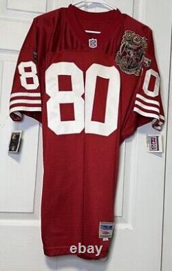 Jerry Rice Authentic Wilson Pro Line NFL San Francisco 49ers Jersey Size 48 NWT