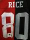 Jerry Rice Autographed Half San Francisco 49ers Half Oakland Raiders Jersey Rare