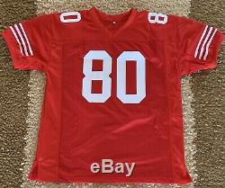 Jerry Rice Autographed XL Jersey Beckett Authenicated! Very Nice #J28180 49ers