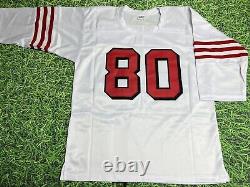 Jerry Rice Custom San Francisco 49ers W 3/4 Sl Jersey