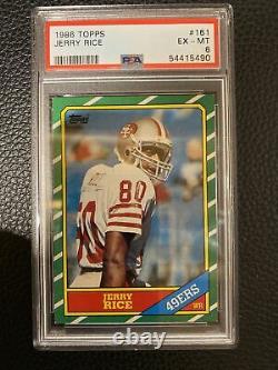 Jerry Rice Rookie Card-PSA 6! Just Graded