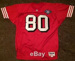 Jerry Rice San Francisco 49ers Game Jersey Authentic Pro Line Wilson