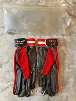 Jerry Rice San Francisco 49ers Signed Champion Gloves Both Gloves Signed