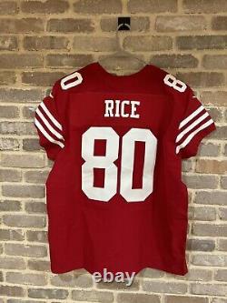 Jerry Rice San Francisco 49ers Vapor Elite Retired Nike Jersey 48 MSRP $335