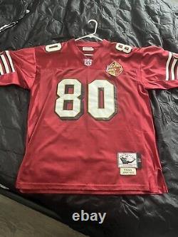 Jerry Rice San Fransico 49ers jersey Mitchell & Ness Vintage 50th