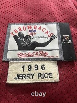 Jerry Rice San Fransico 49ers jersey Mitchell & Ness Vintage 50th