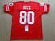 Jerry Rice Signed Auto San Francisco 49ers Red Jersey Beckett Autographed