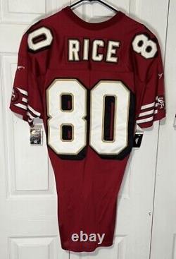 Jerry Rice + Terrell Owens Authentic San Francisco 49ers Jersey Bundle Sz Xl Nwt