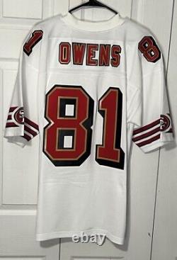 Jerry Rice + Terrell Owens Authentic San Francisco 49ers Jersey Bundle Sz Xl Nwt