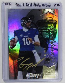 Jimmy Garoppolo 2014 14 Flair Showcase Gold Autograph Rookie Rc Refractor-like $