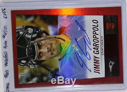 Jimmy Garoppolo 2014 14 Panini Hot Rookie Autographs Auto Red Rc Serial #d 22/50