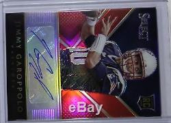 Jimmy Garoppolo 2014 14 Select Rookie Autographs Auto Prizm Red Rc Serial #d/50