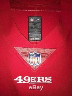 Jimmy Garoppolo 49ers NIKE Vapor Untouchable Authentic Elite Game Jersey 40