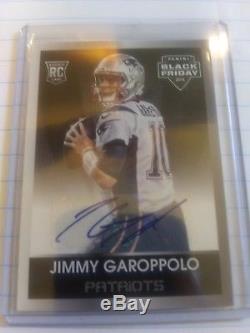 Jimmy Garoppolo RC SP Autograph 2014 Panini Black Friday. Believe only 25. 1/1