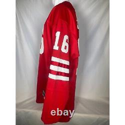 Joe Montana #16 San Francisco 49ers 1980 Mitchell & Ness Red Jersey Men's 3XL 56