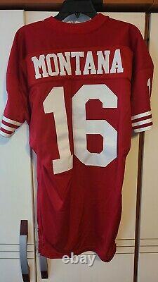 Joe Montana 1990 San Francisco 49ers Niners Unworn Wilson Game Jersey Size 44 CP