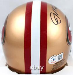 Joe Montana Autographed San Francisco 49ers Mini Helmet-Beckett W Hologram