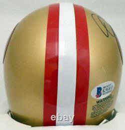 Joe Montana Autographed Signed San Francisco 49ers Mini Helmet Beckett 135946