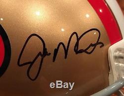 Joe Montana & Dwight Clark Dual Signed SF 49ers Authentic Helmet The Catch JSA