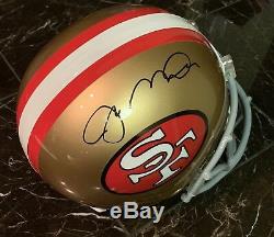 Joe Montana Full Size Replica Autograph Helmet JSA Authenticated! SF 49ers Nice