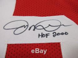 Joe Montana NFL Hall Of Fame Hand Signed 49ers Custom Football Jersey Coa