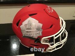 Joe Montana San Francisco 49ers signed adult large speedflex HOF helmet Beckett