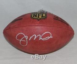 Joe Montana Signed Autographed San Francisco 49ers Wilson NFL Duke Football Jsa