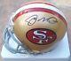 Joe Montanasignedautographedsan Francisco49ersminihelmetpsa/dnafootball