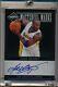 KOBE BRYANT 11-12 Limited Masterful Marks On-Card Auto SP 44/50 Lakers Autograph