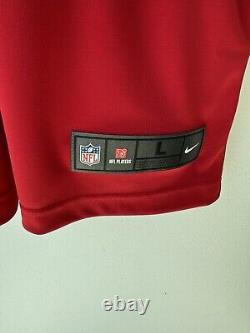 Kittle (85) San Francisco 49ers Red Nike Limited 75th Ann. Patch Jersey BNWT