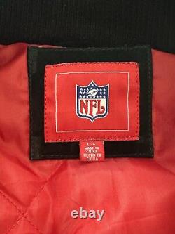 Large NWT San Francisco 49ers Team Colors Suede Jacket G-III Apparel 53chest